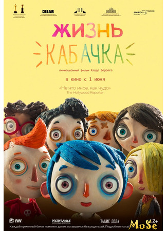 кино Жизнь Кабачка (My Life as a Courgette: Ma vie de Courgette) 12.01.21